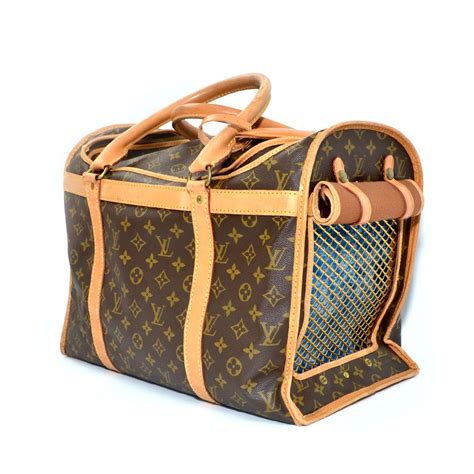 louis vuitton dog carrier used|faux louis vuitton dog carriers.